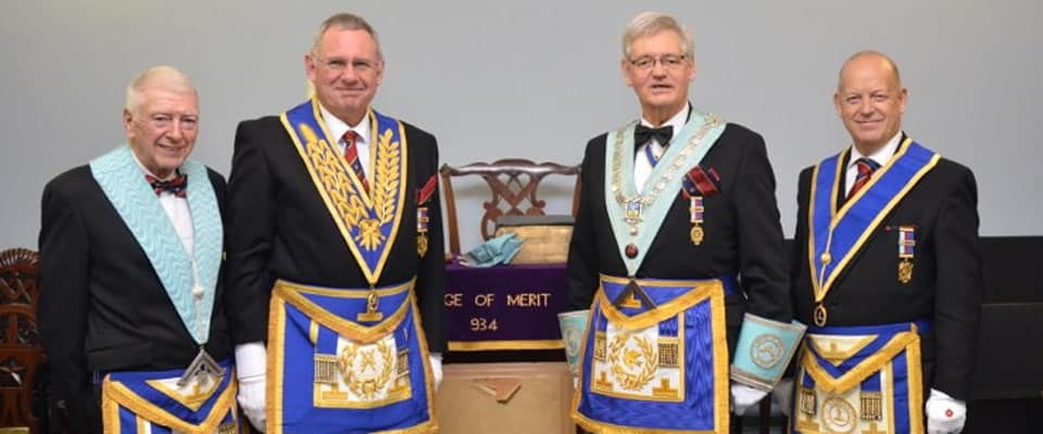 Installation at the Lodge of Merit 934