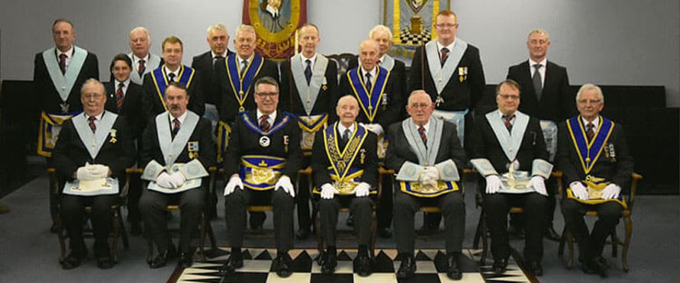 WBro Jack Huddart’s 50th Celebration Cromwell with Papyrean Lodge No. 5771