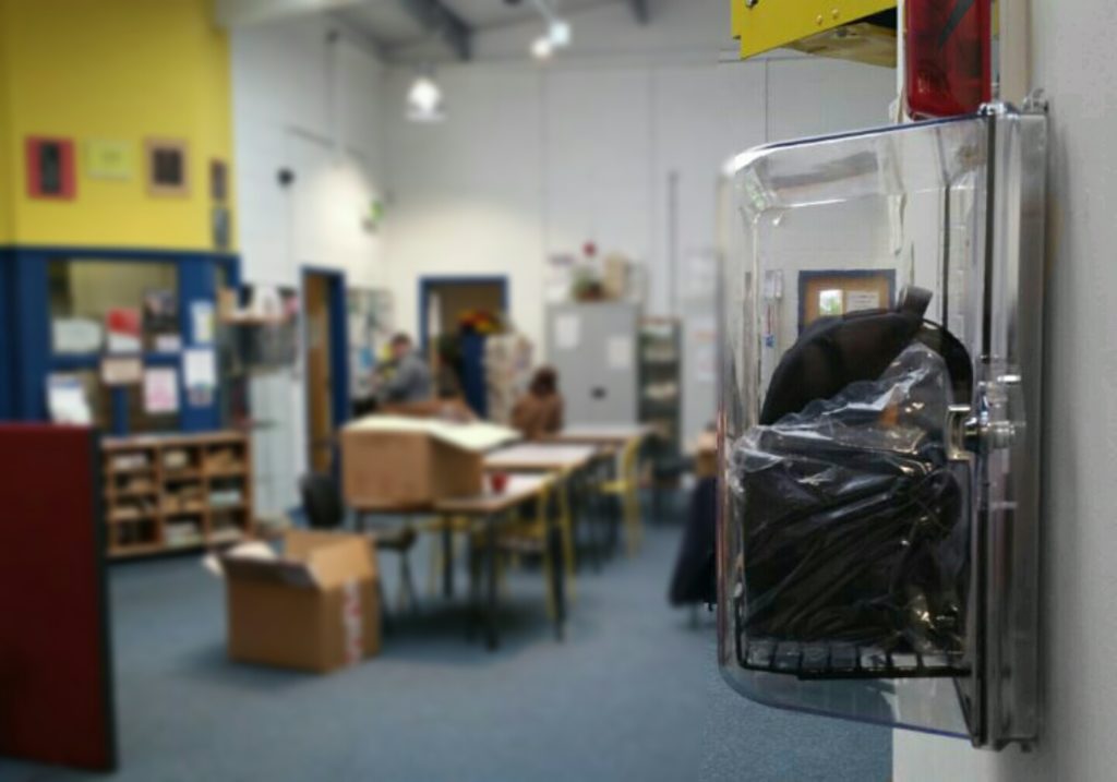 Defibrillator for HFT at Greenfield Community Centre