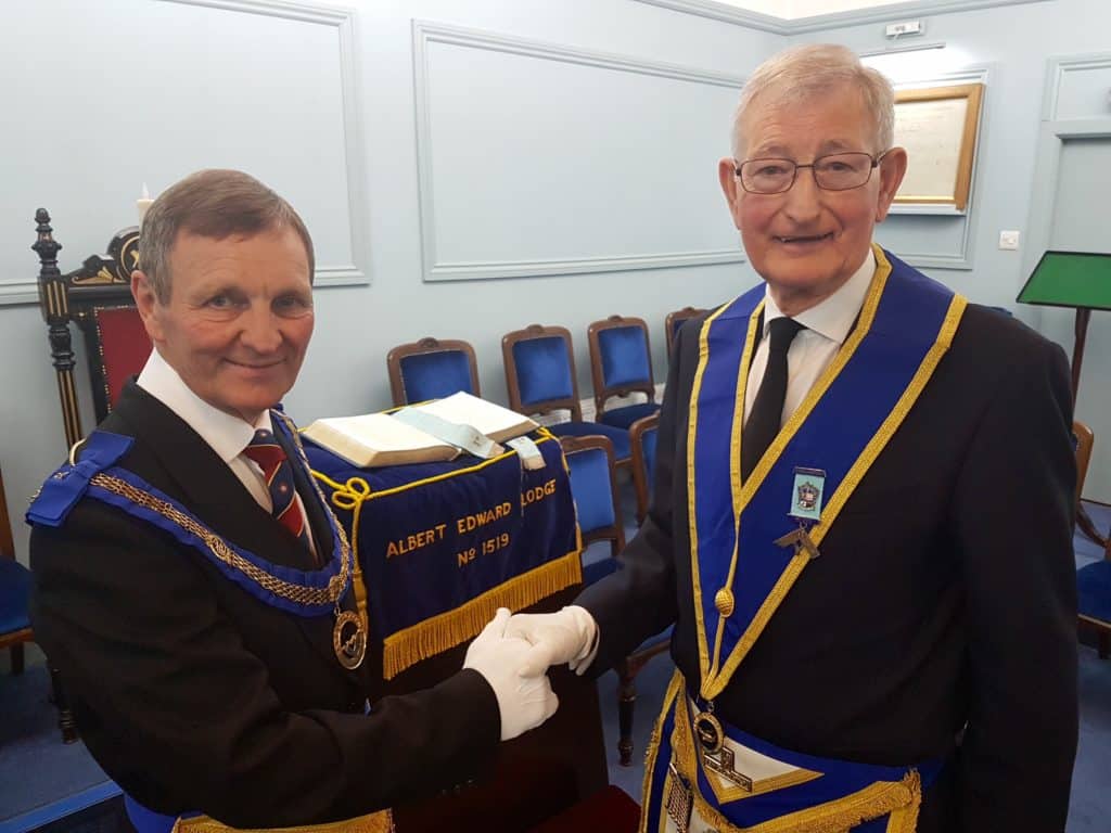 WBro Maden of Albert Edward Lodge 1519 Celebrates 50 Years