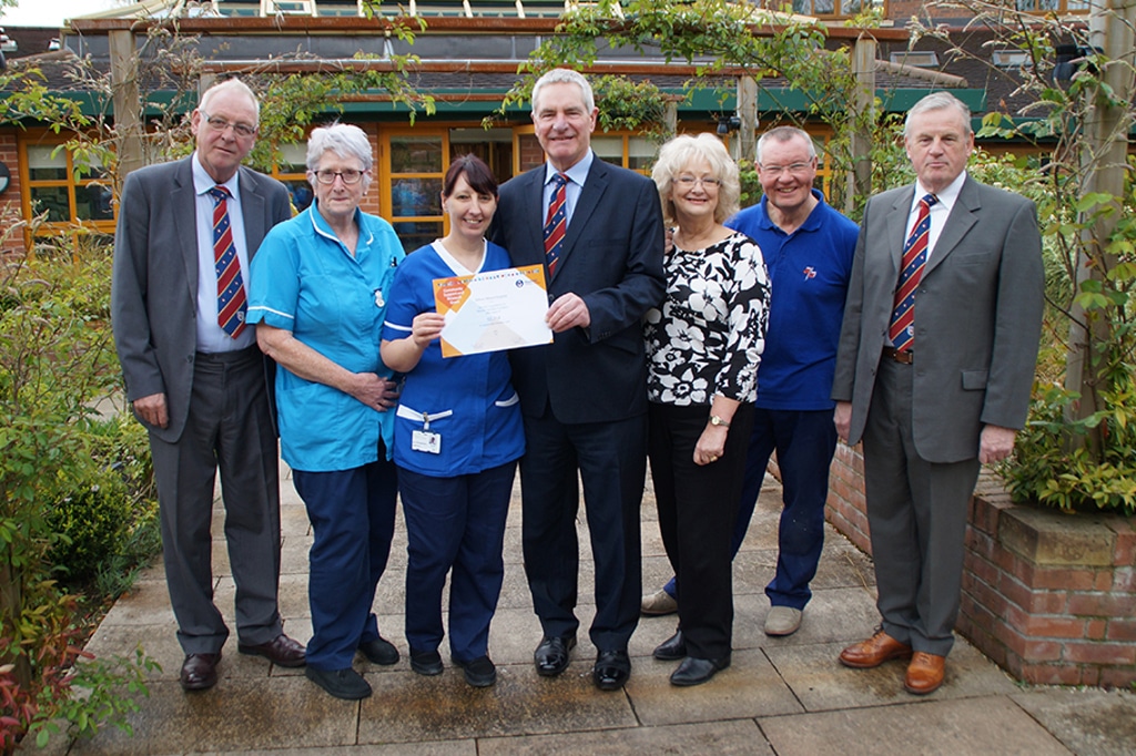 Masonic Charitable Foundation Grant of £2,718.00 to Willow Wood Hospice