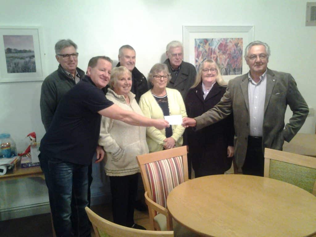 Clitheroe Stroke Club Donation