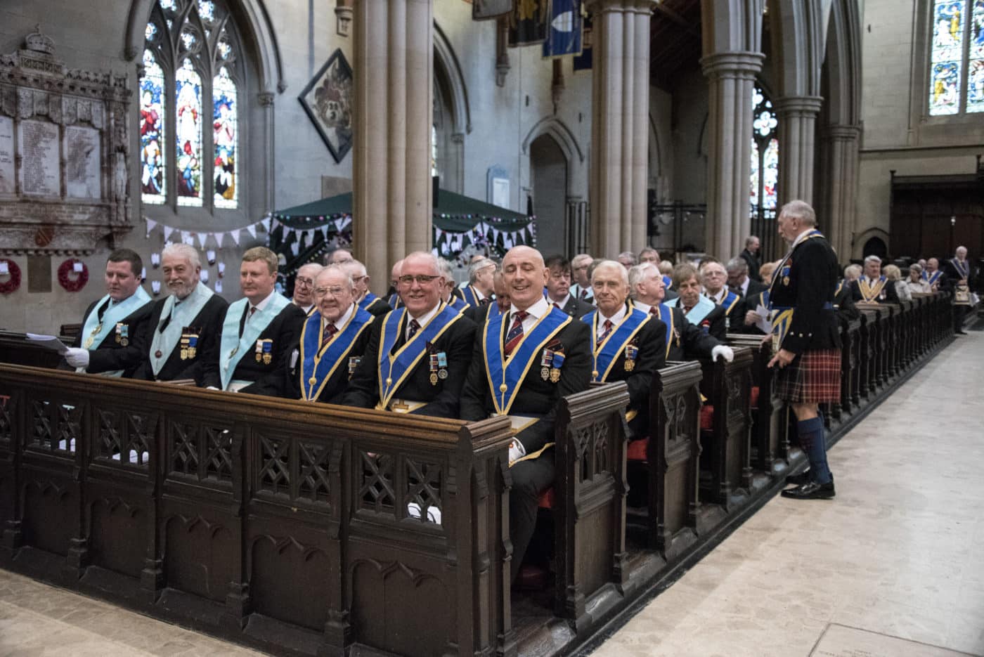 Bolton District Freemasons Tercentenary Parade