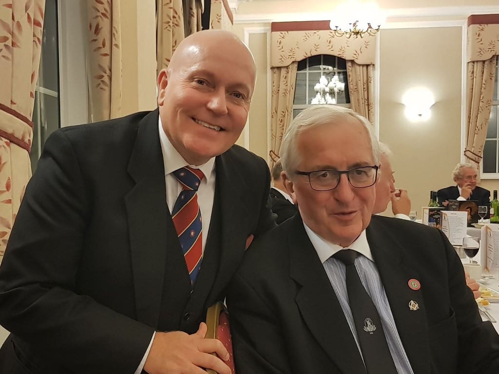 WBro Jeffrey Huddart celebrates 50 years in the Craft