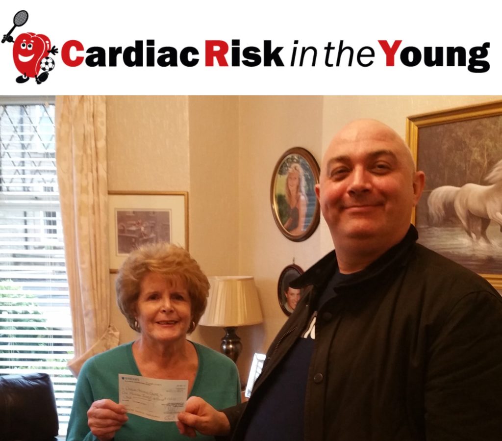 East Ribble support Cardiac Risk in the Young (CRY)