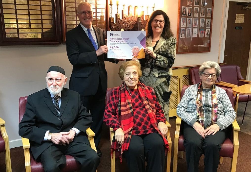 MCF gives Manchester Jewish Community Care £4,000