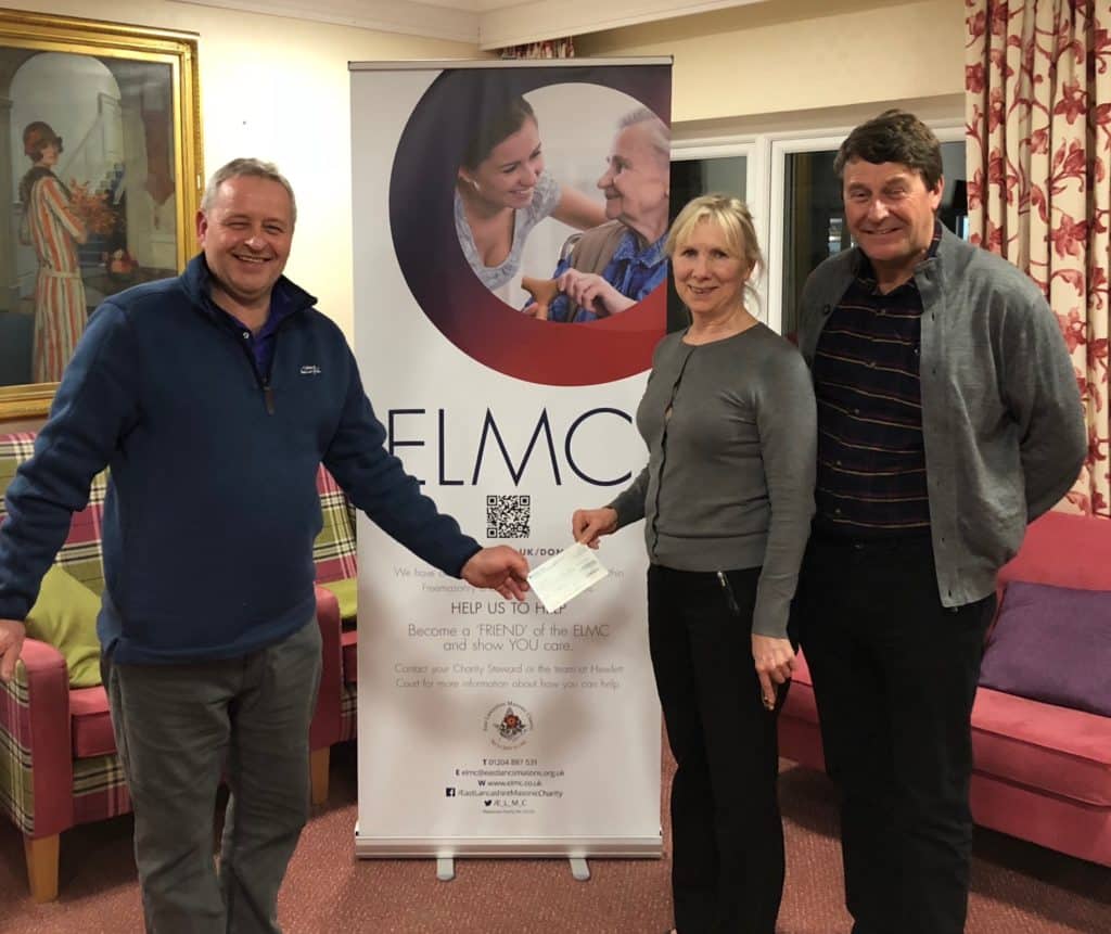 East Ribble Charity Stewards £700 donation to the ELMC