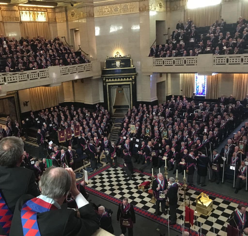 The Investiture meeting of Supreme Grand Chapter