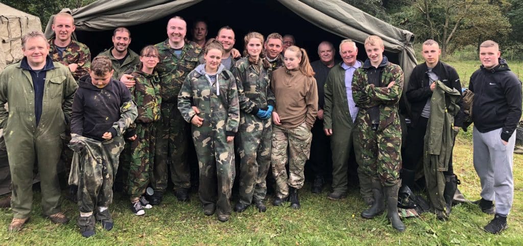 Paintballing with the East Ribble District New Members Group