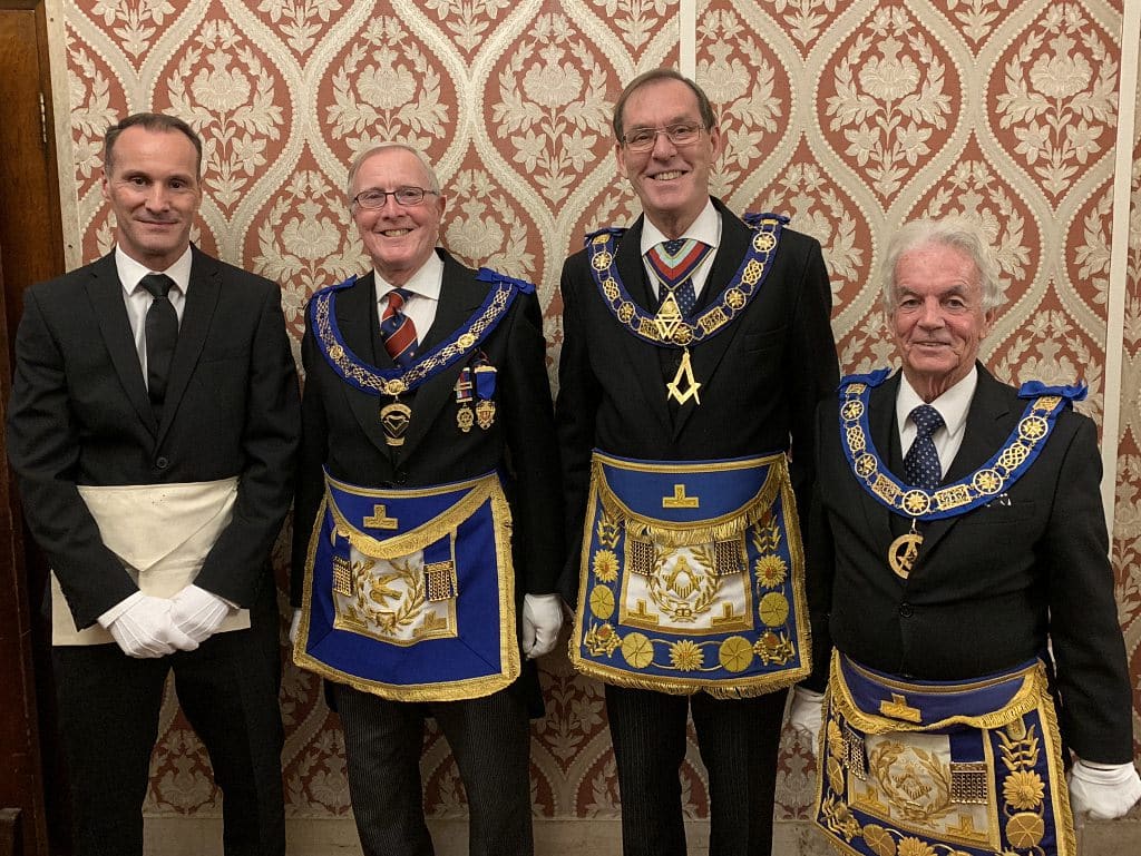 Grand Lodge of Spain comes to Manchester’s Caledonian Lodge No 204