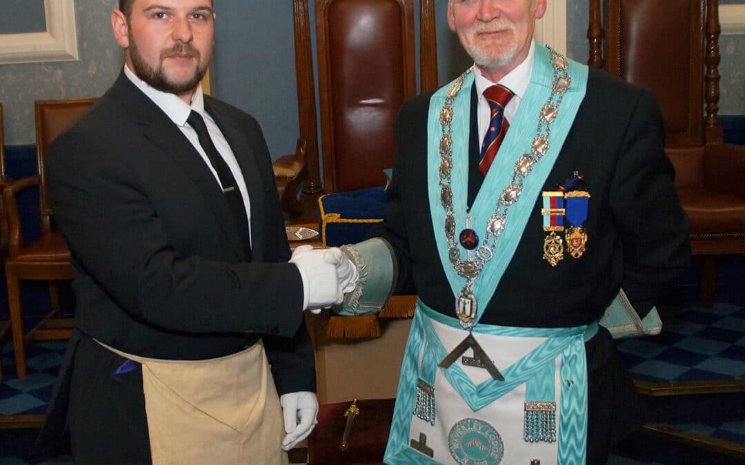 Third Initiation in a year at Waverley Lodge No 1322
