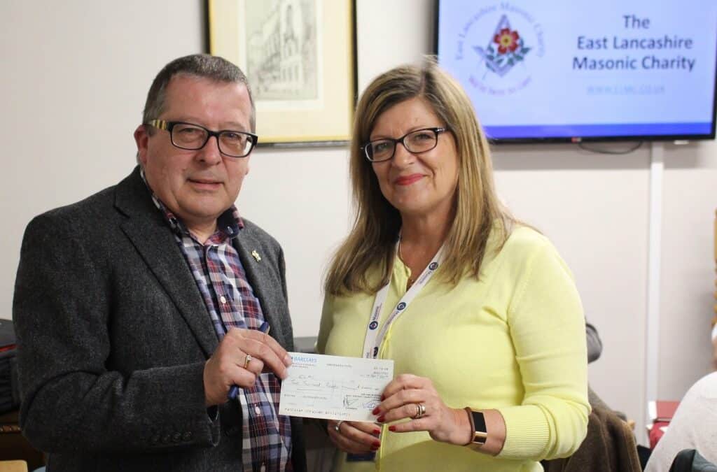 Bury District Charity Stewards Donate £2000 to the ELMC