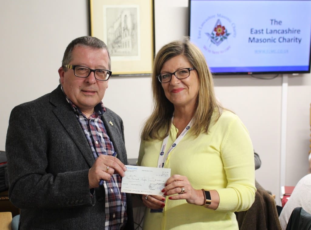 Bury District Charity Stewards Donate £2000 to the ELMC