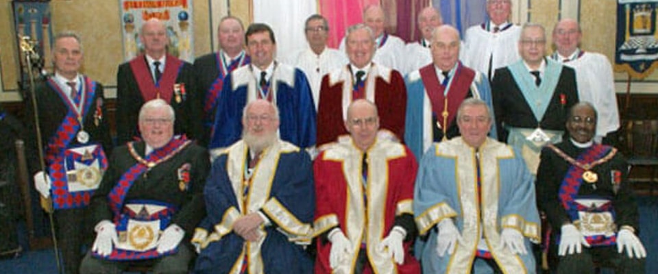 ELRADT perform the Ceremony of Passing the Veils at Provincial Grand Steward’s Chapter No 8408