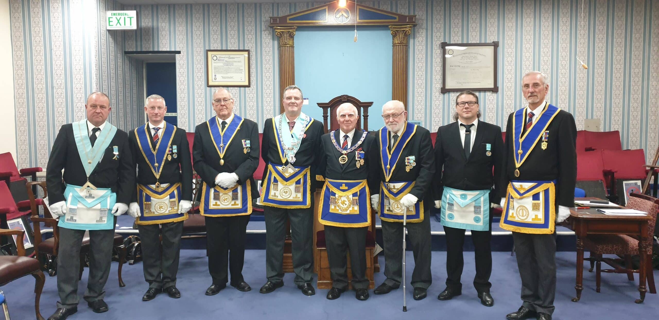 Celebrating 110 years of Coronation Lodge 3479 at Their Final Meeting