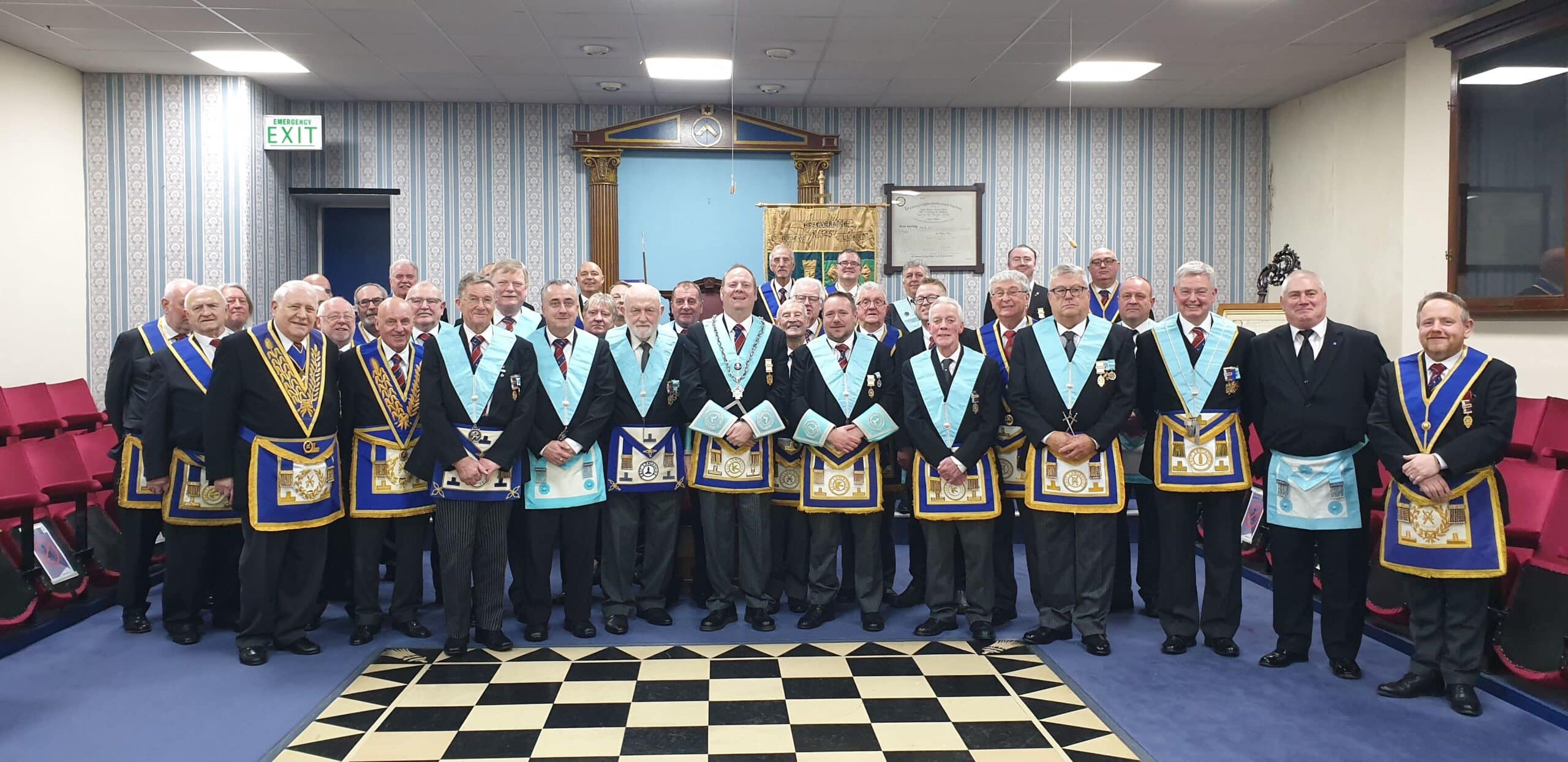 The Lodge of Perseverance 345 Host the Final Meeting at Blackburn MH