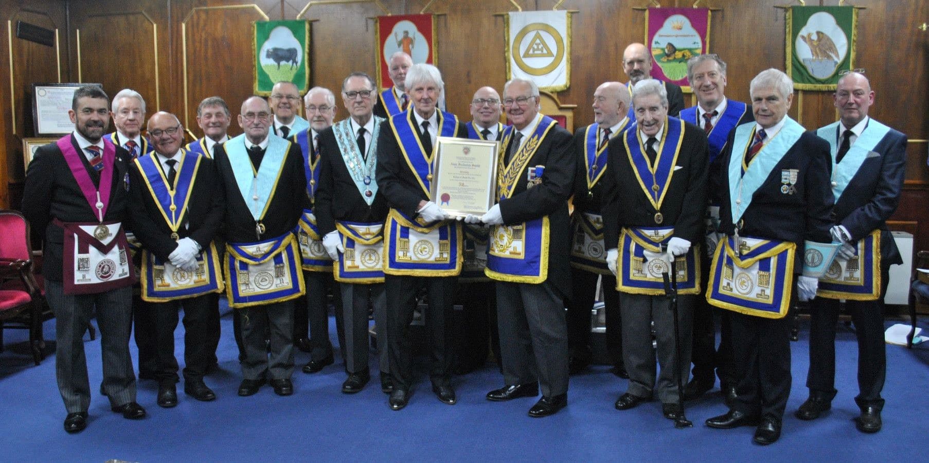 50 Years’ Service to his Lodge