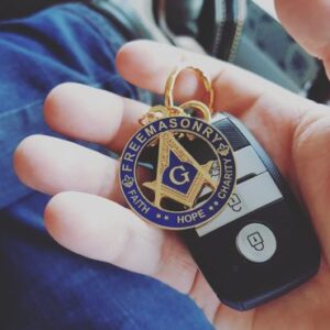 Province Of East Lancashire Masonic Keyring