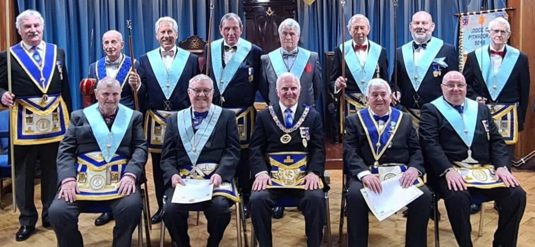 Double 5oth Celebration at Pythagoras Lodge of Installed Masters