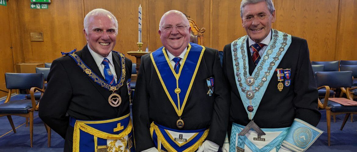 Roy Stott Celebrates 50 Years in Freemasonry