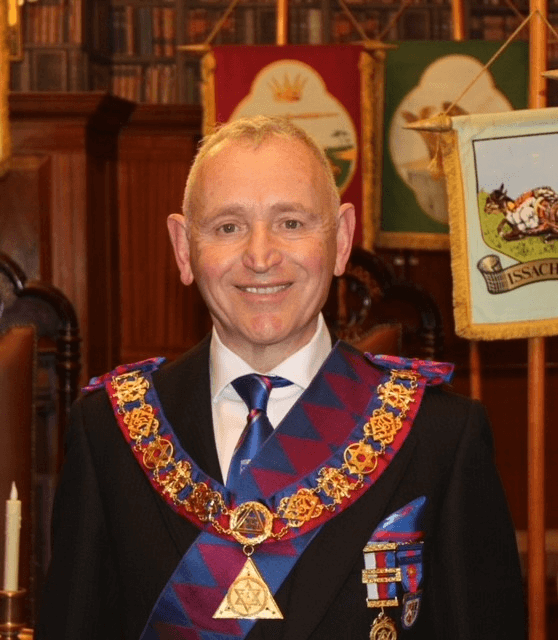 RWBro Robert I Frankl, Provincial Grand Master Province of East Lancashire Christmas Royal Arch address 2022