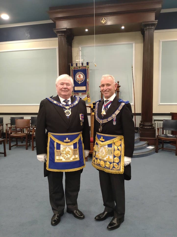 Old Salfordians Welcomes The Provincial Grand Master