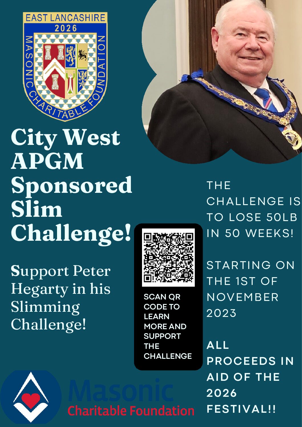 City West APGM Peter Hegarty’s Slim Challenge