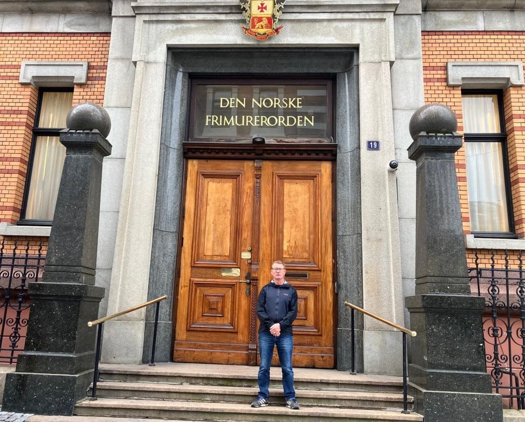 East Lancashire Masons visit The Grand Lodge of Norway