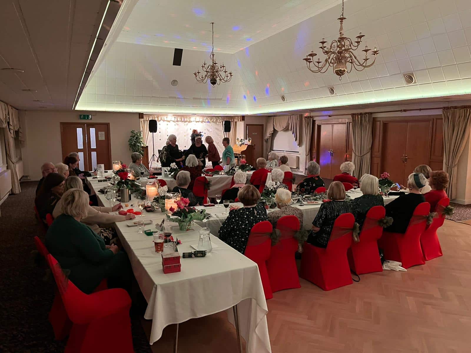 Widows Christmas Party hosted by Werneth Lodge 6163
