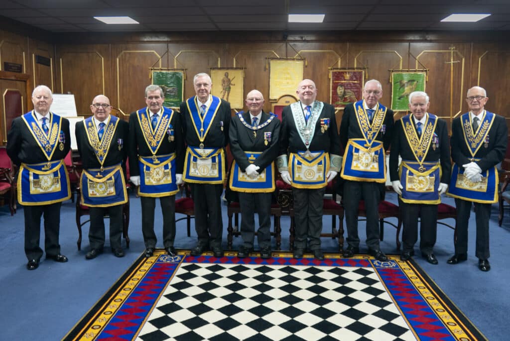 Reddish Lodge 50th Grand Officers and Celebrant