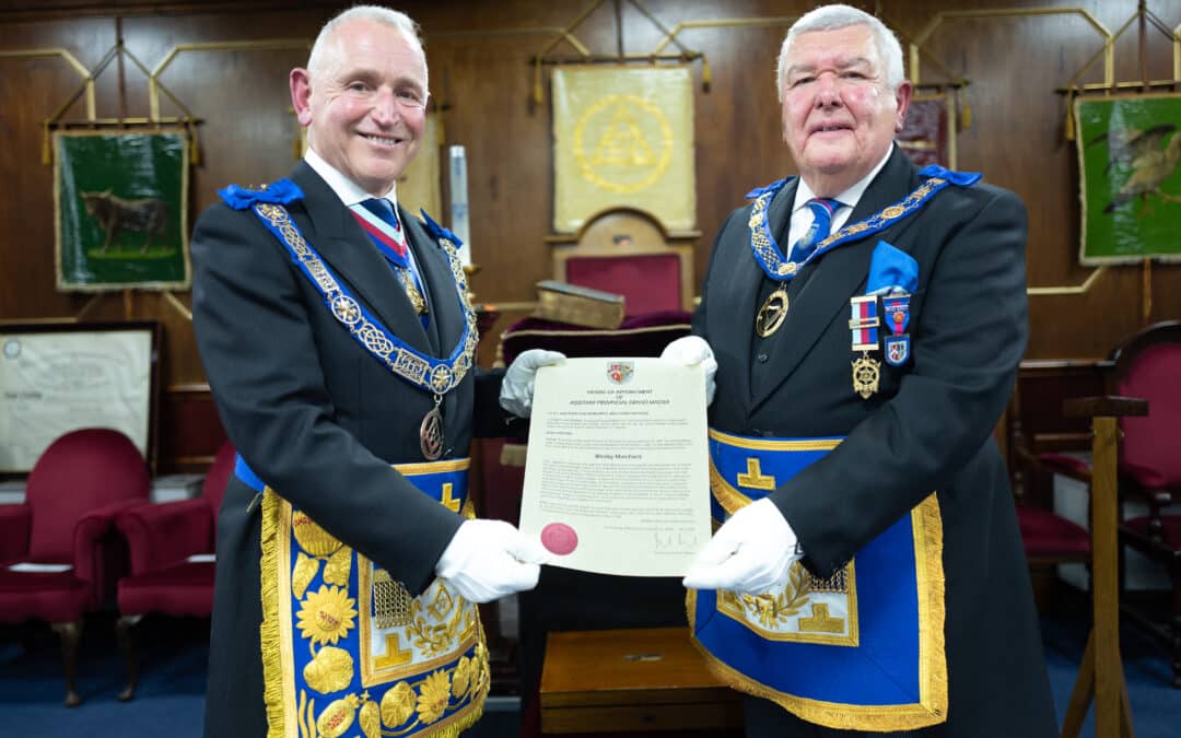 WBro Wesley “Wes” Marchant’s appointment as Assistant Provincial Grand Master