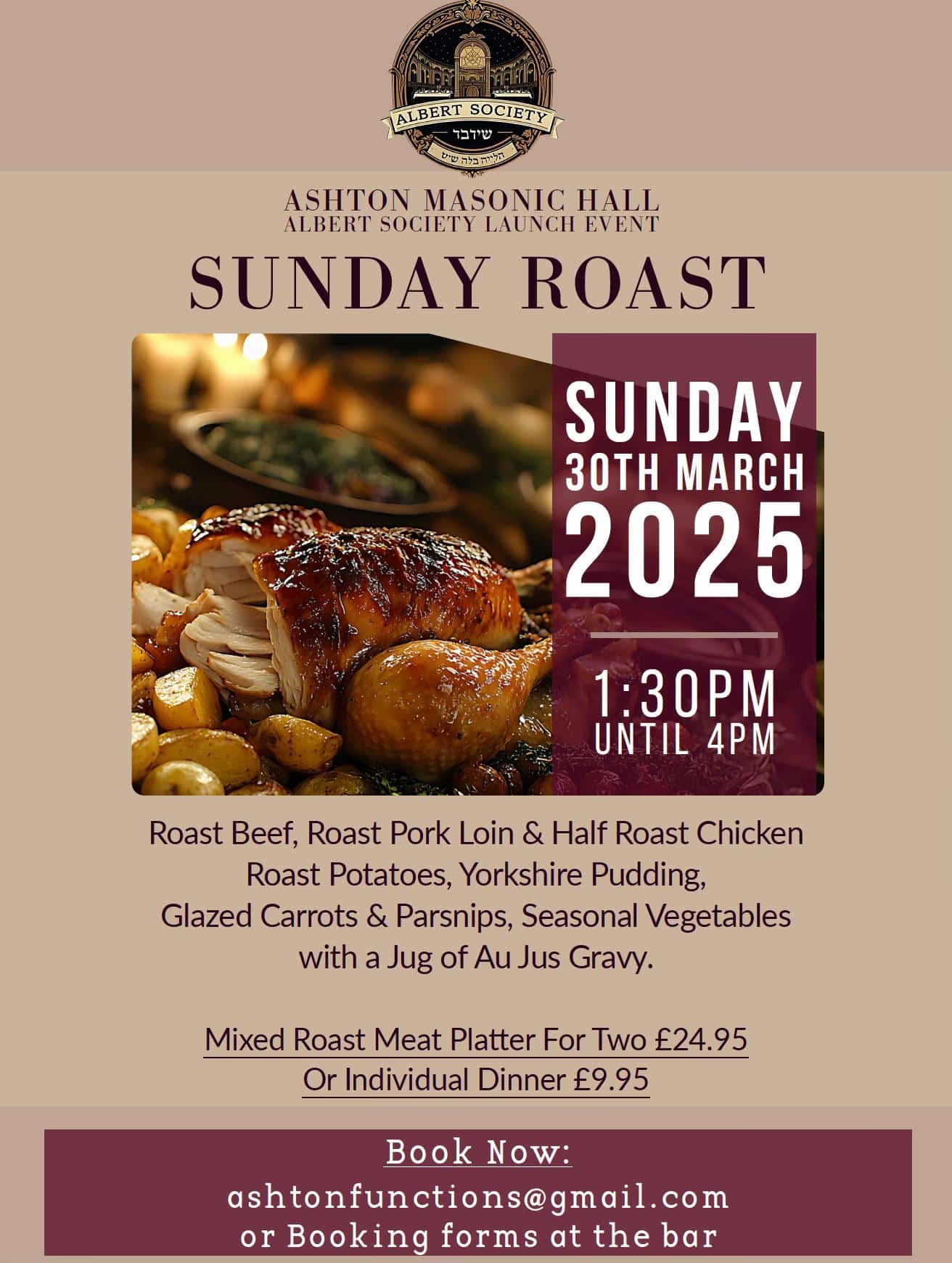 The Albert Society Lunch