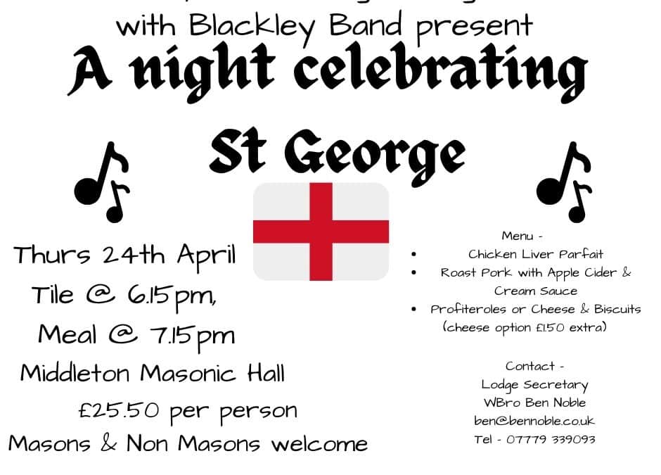A Night of Celebrating St. George