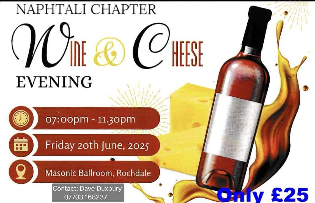Wine and Cheese hosted by Naphtali Chapter 266