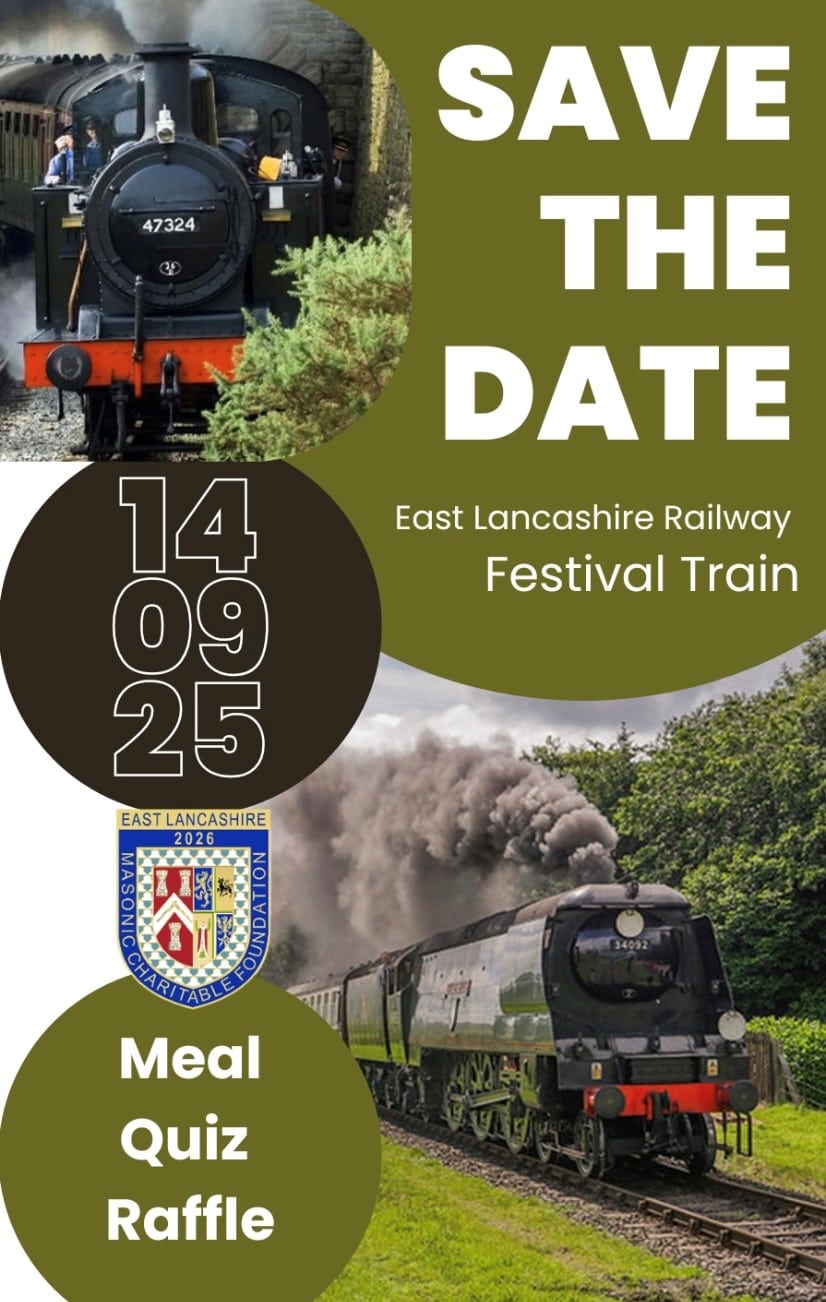 SAVE THE DATE – East Lancs Railway Festival Train