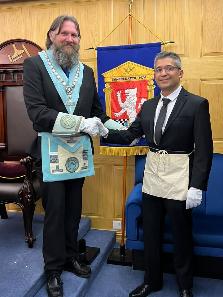 Bro Jose Correia Initiation at Horton Lodge
