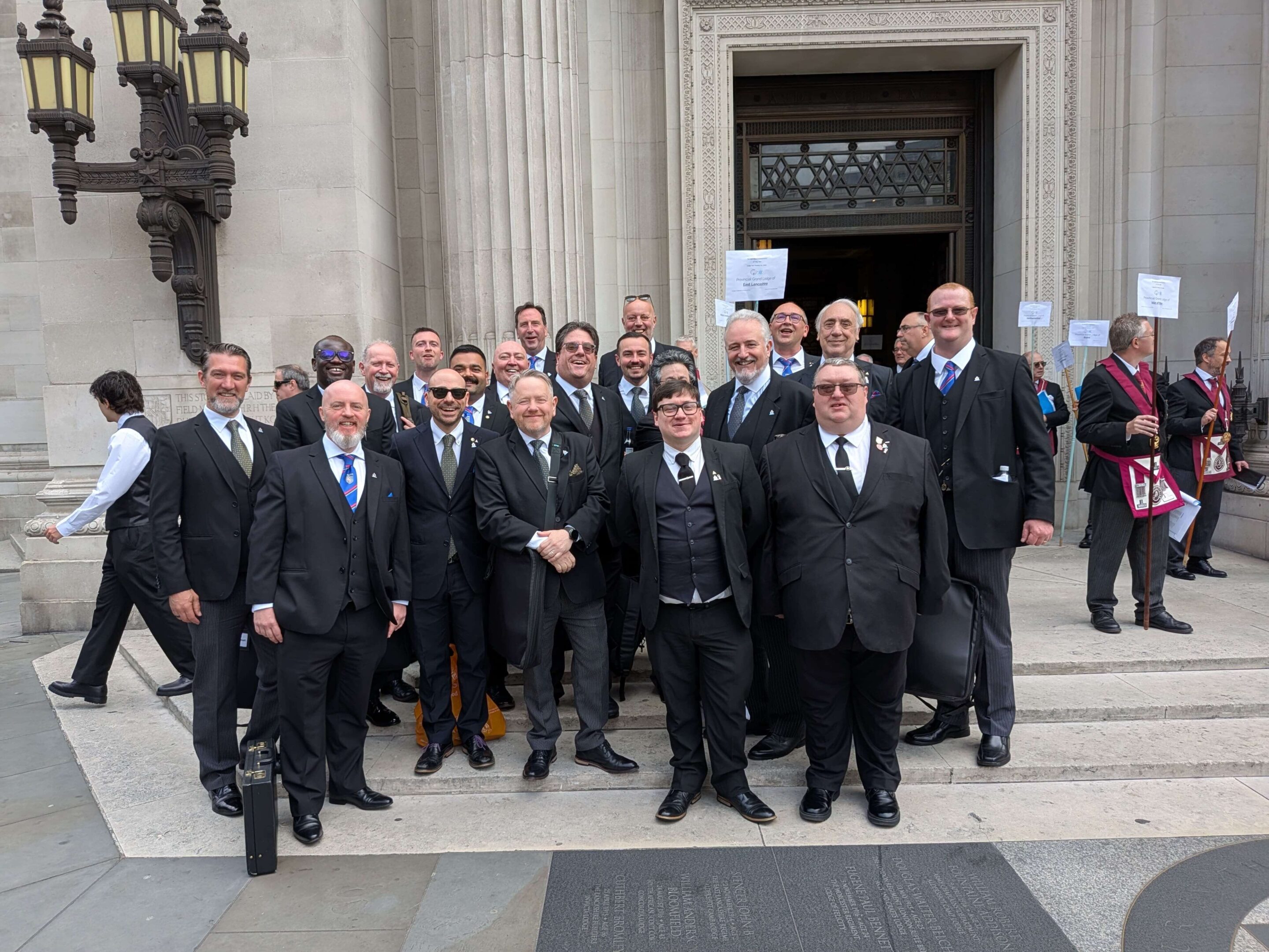 A Rare Journey to Great Queen Street: East Lancashire Light Blue Masons Attend Lodge Sine Nomine No. 10,000