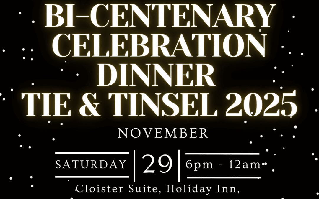 Bi-Centenary Celebration Dinner – Tie & Tinsel 2025