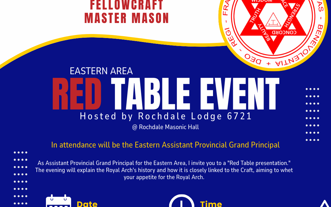 Red Table Event at Rochdale Lodge 6721