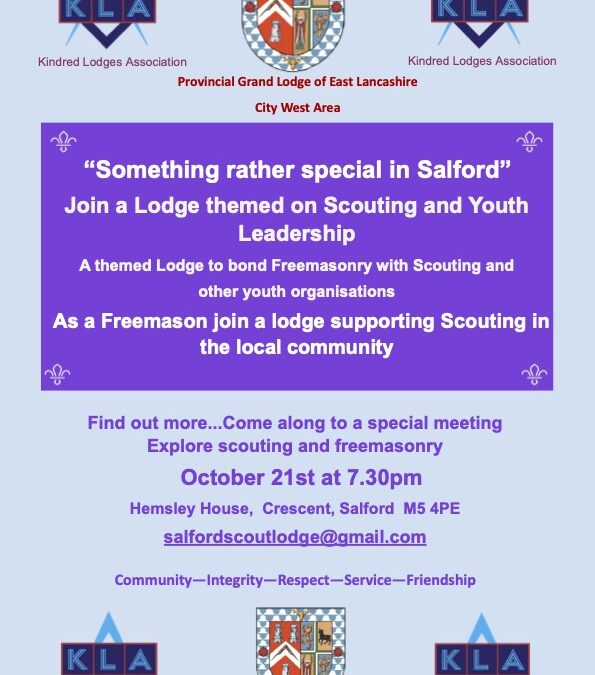 Salford Scouting Lodge – 21 October 2025