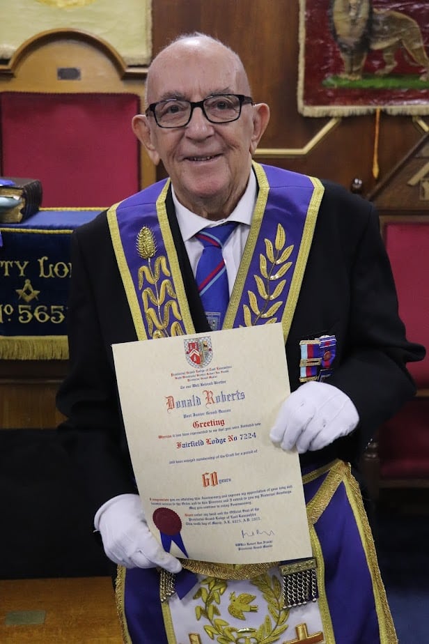 Personal 60th WBro Donald Roberts
