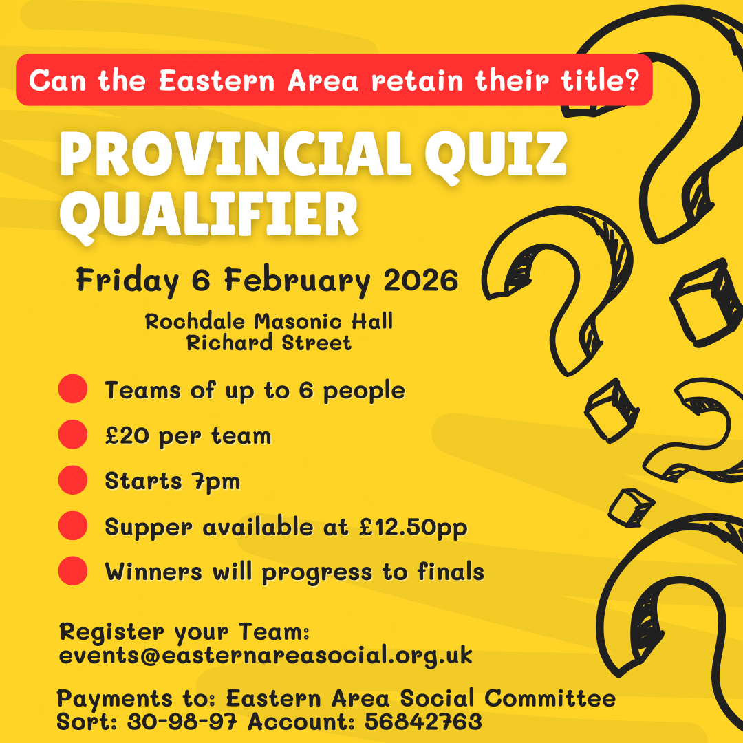 Eastern Area Quiz Qualifier 6/2/26