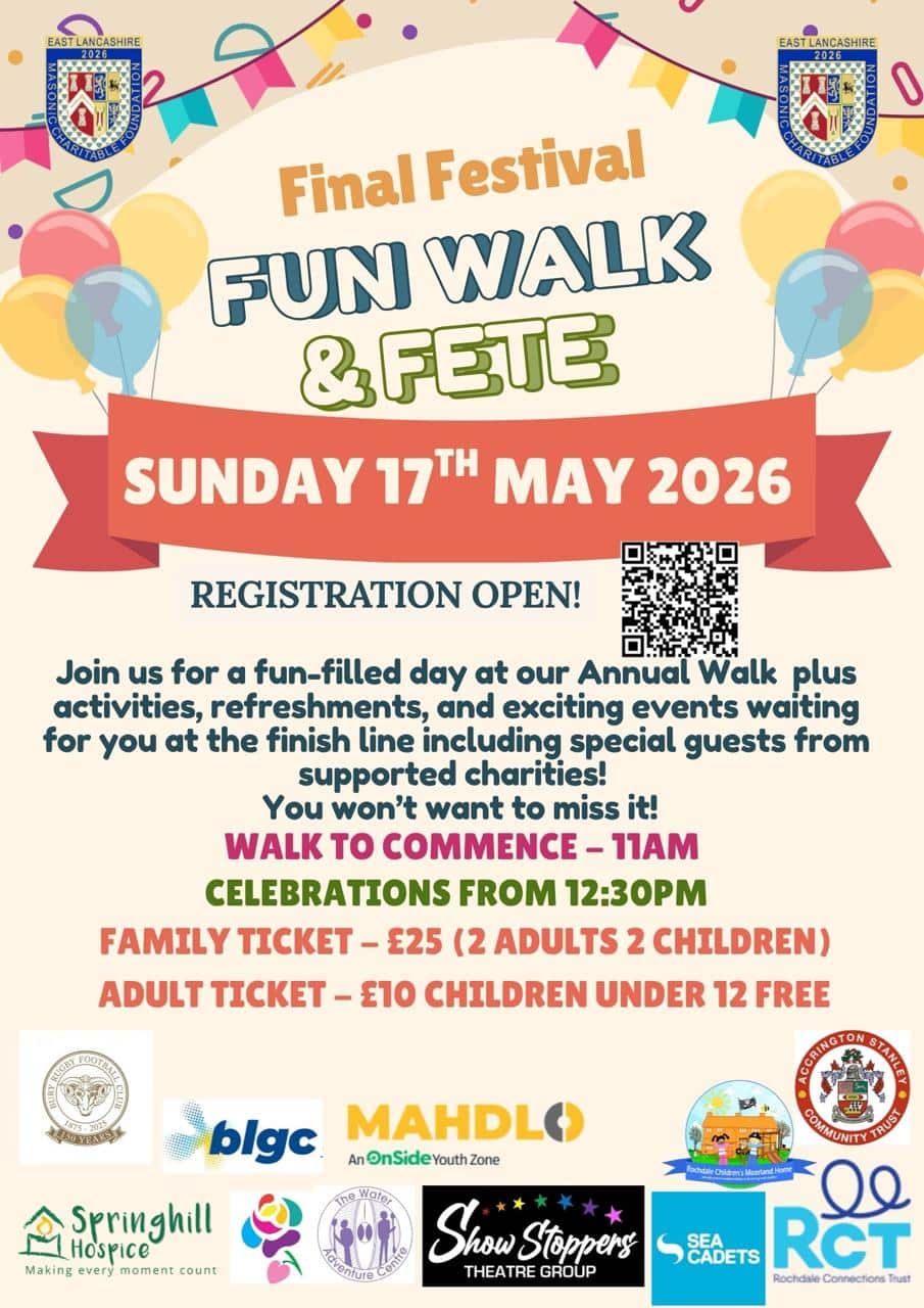 Final Festival Fun Walk & Fete!