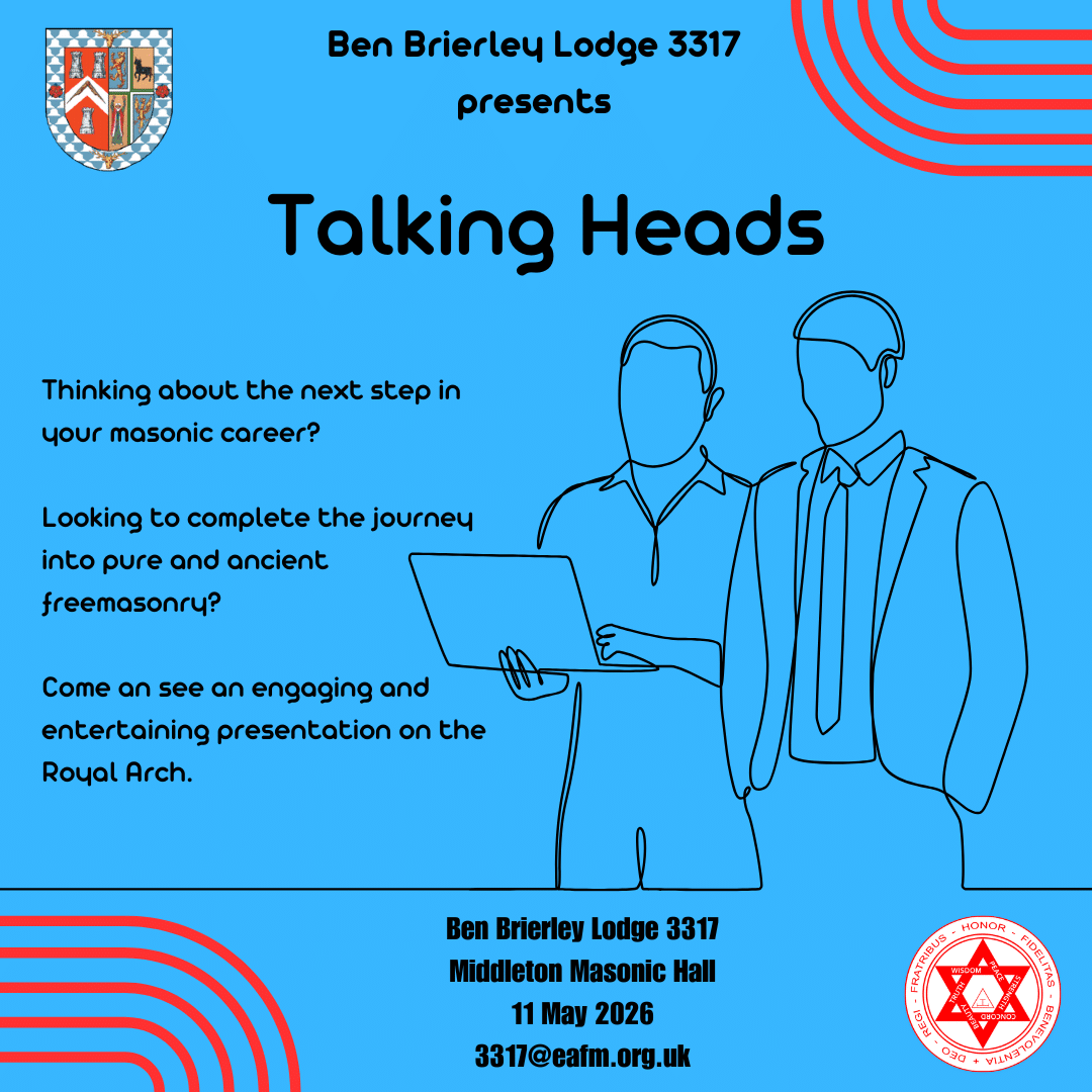 Talking Heads hosted by Ben Brierley Lodge 3317