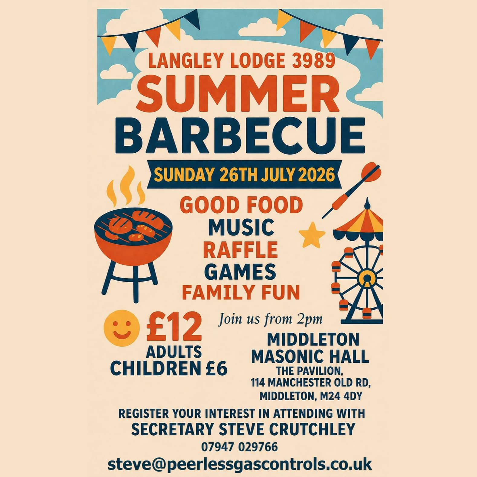Summer BBQ hosted by Langley Lodge 3989