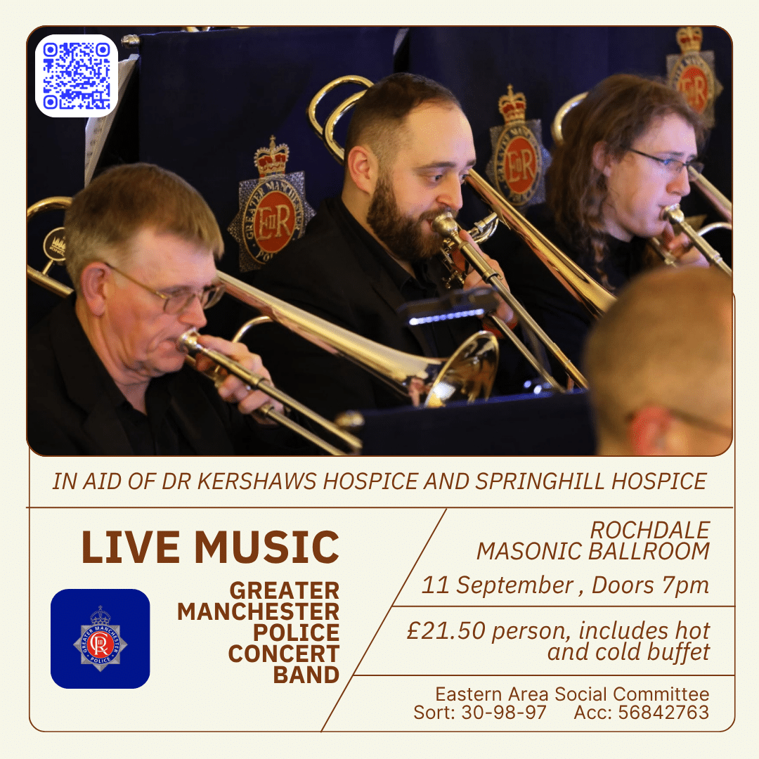 GMP Concert Band at Rochdale Masonic Hall