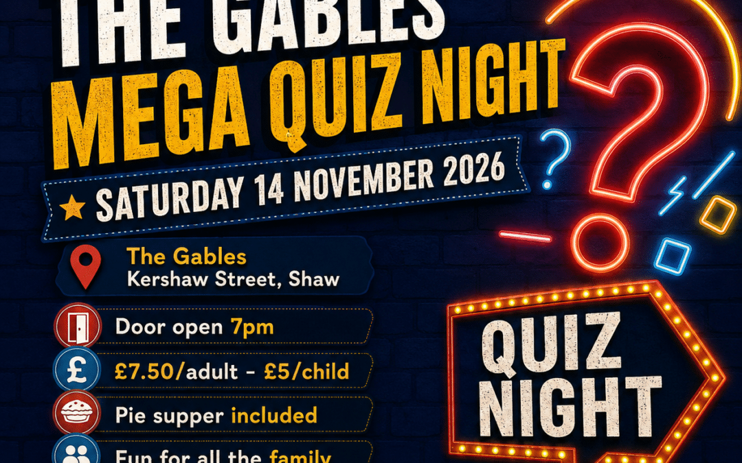 The Gables Mega Quiz Night