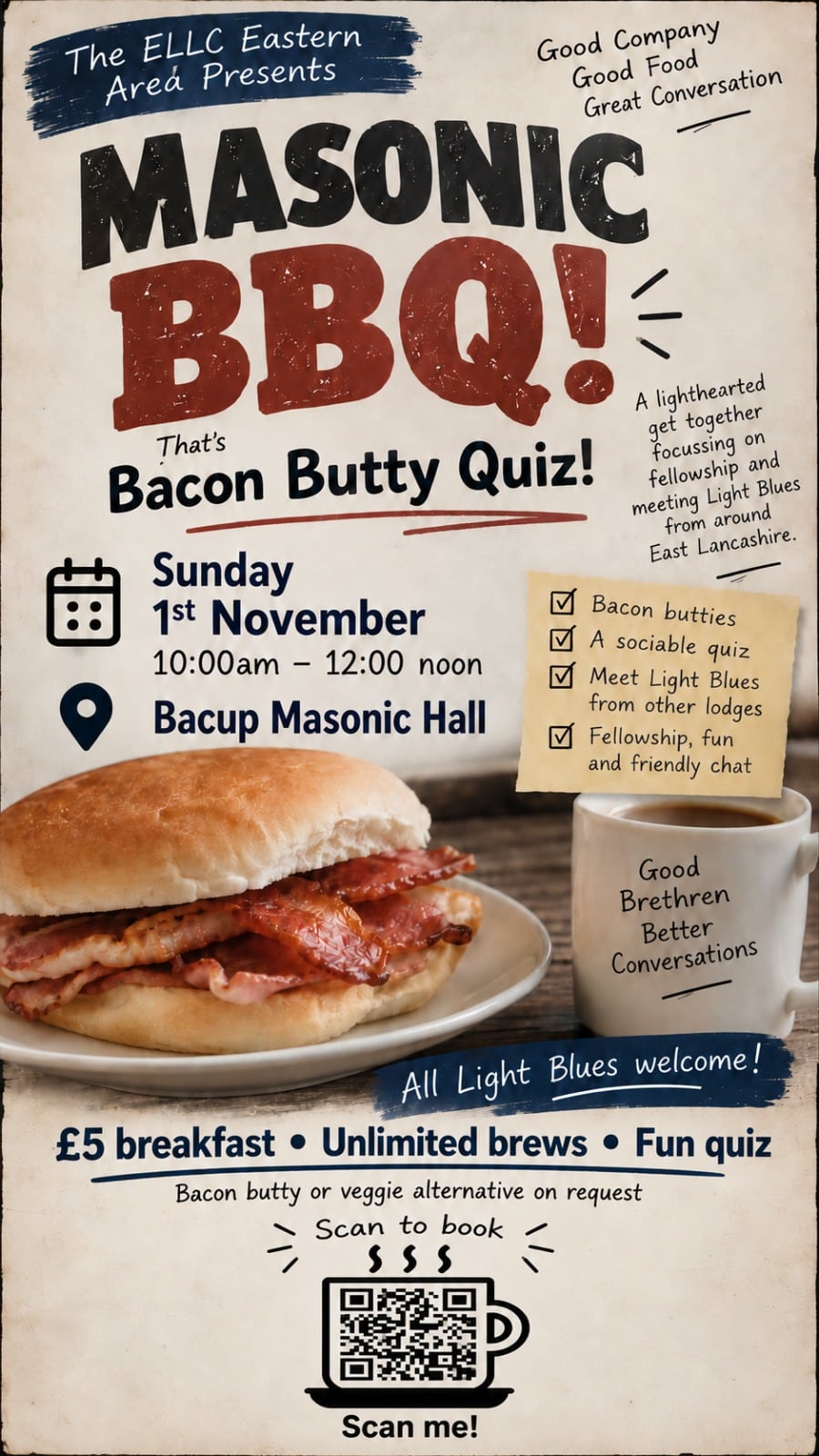 ELLC Bacon Butty Quiz