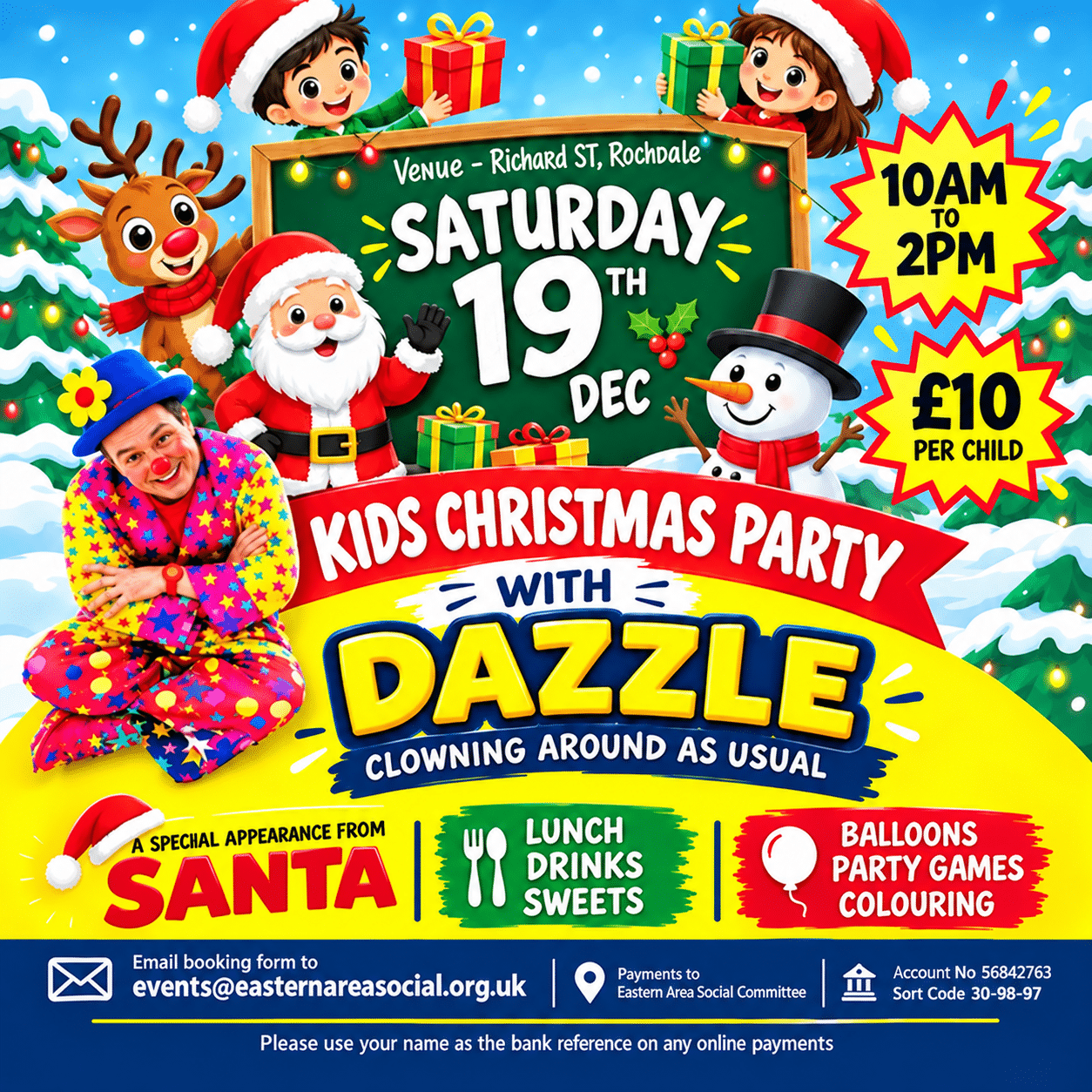 Eastern Area Kids Christmas Party