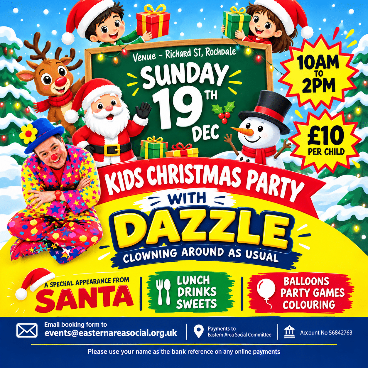 Eastern Area Kids Christmas Party